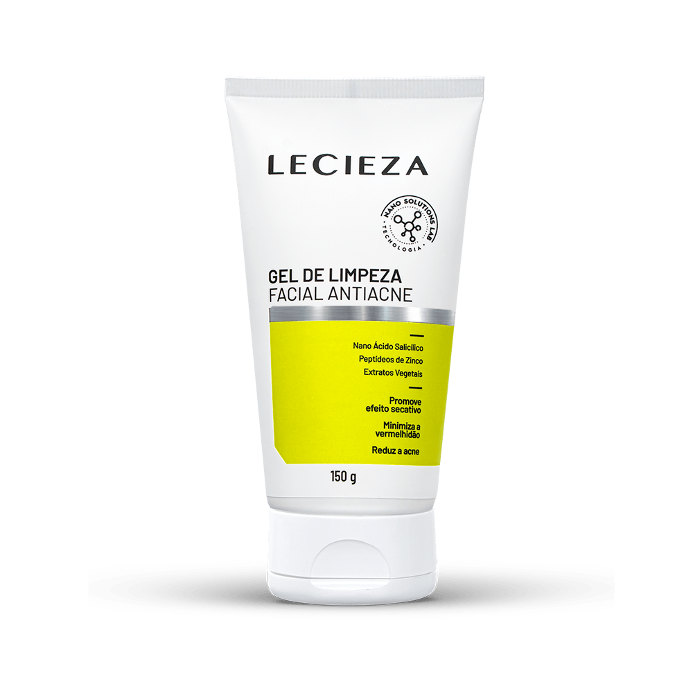 Gel de Limpeza Facial Antiacne Lecieza 150g